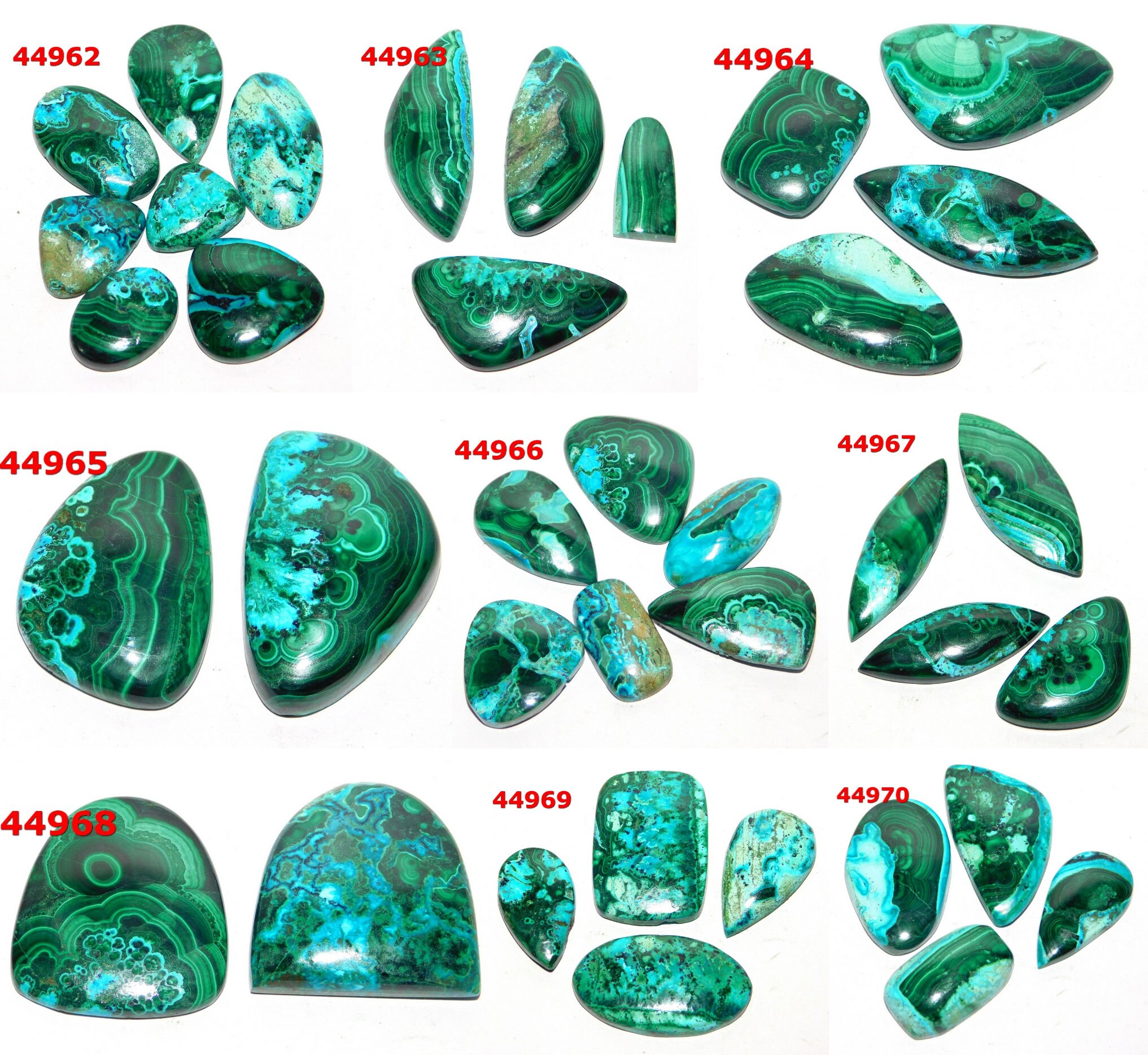 AAA+ 100% Natural Spectacuar Azurite Malachite gemstone Very smooth Azurite Malachite loose stone top look Azurite Malachite cabochon stone