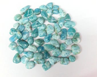 Blue Larimar Cabochon Mix Gemstone Loose Gemstone for Jewelry Making Wholesale Lot