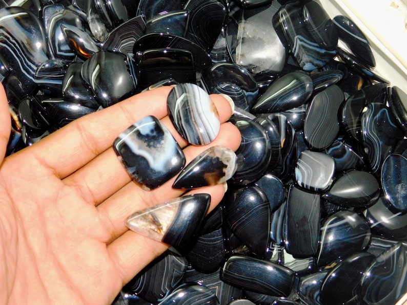 Onyx onyx cabochon black onyx sone multi sizeshape onyx natural stone. black onyx gemstone onyx wholesale lot onyx loose stone