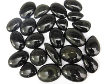 Rainbow Obsidian Loose Gemstone, Top Quality Rainbow Obsidian Cabochon, Rainbow Obsidian Stone Lot, Handmade Obsidian wholesale lot