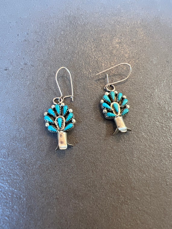 Sterling Turquoise Earrings