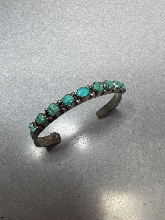 Rare Vintage Francisco Gomez Turquoise Sterling Silver Snake Necklace Rare Vintage Francisco Gomez Turquoise Sterling Silver Snake Necklace