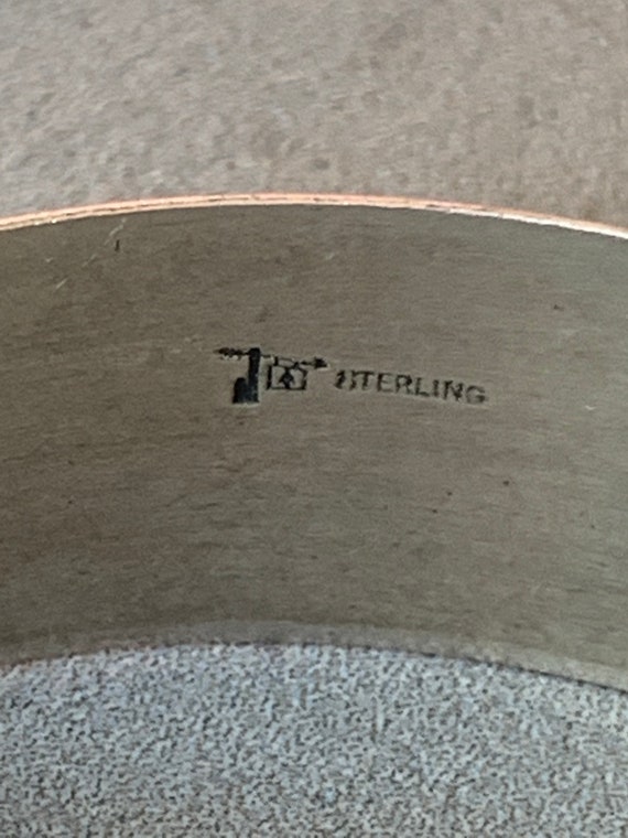 Bell Trading Sterling Cuff - image 3