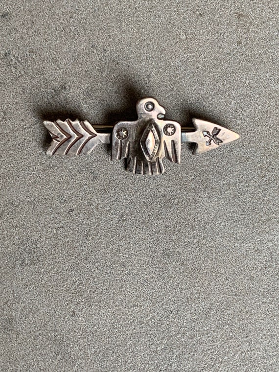 Fred Harvey Era Sterling Pin