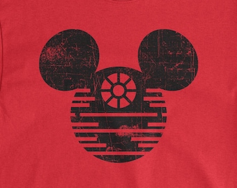 Disney Star Wars Death Star Mickey Ears (Black) T-Shirt