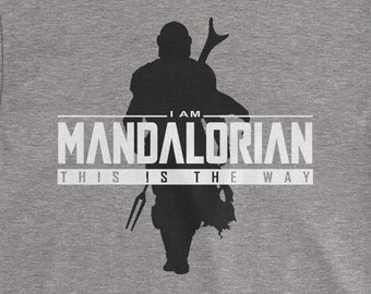 Camiseta "Este es el camino" de Mandalorian / Cazarrecompensas de Star Wars, Din Djarin