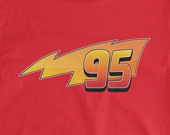 Cars Lightning McQueen #95 T-Shirt