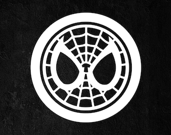 Spiderman Vinyl Decal - Sticker for Laptop, Car Window, and Bumper