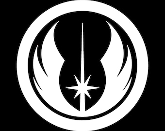 Star Wars Jedi Order Vinyl Decal - Sticker for Laptop, Car Window, and Bumper