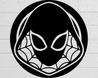 Spider-Gwen Vinyl Decal - Sticker for Laptop, Car Window, and Bumper