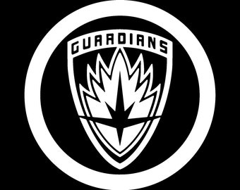 Guardians of the Galaxy Vinyl Decal - Sticker for Laptop, Car Window, and Bumper