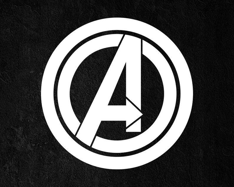 Marvel Avengers Vinyl Decals 26 To Choose From Stickers Etsy