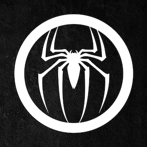 Spiderman Vinyl Decal - Sticker for Laptop, Car Window, and Bumper
