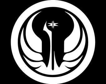 Star Wars Old Republic Vinyl Decal - Sticker for Laptop, Car Window, and Bumper