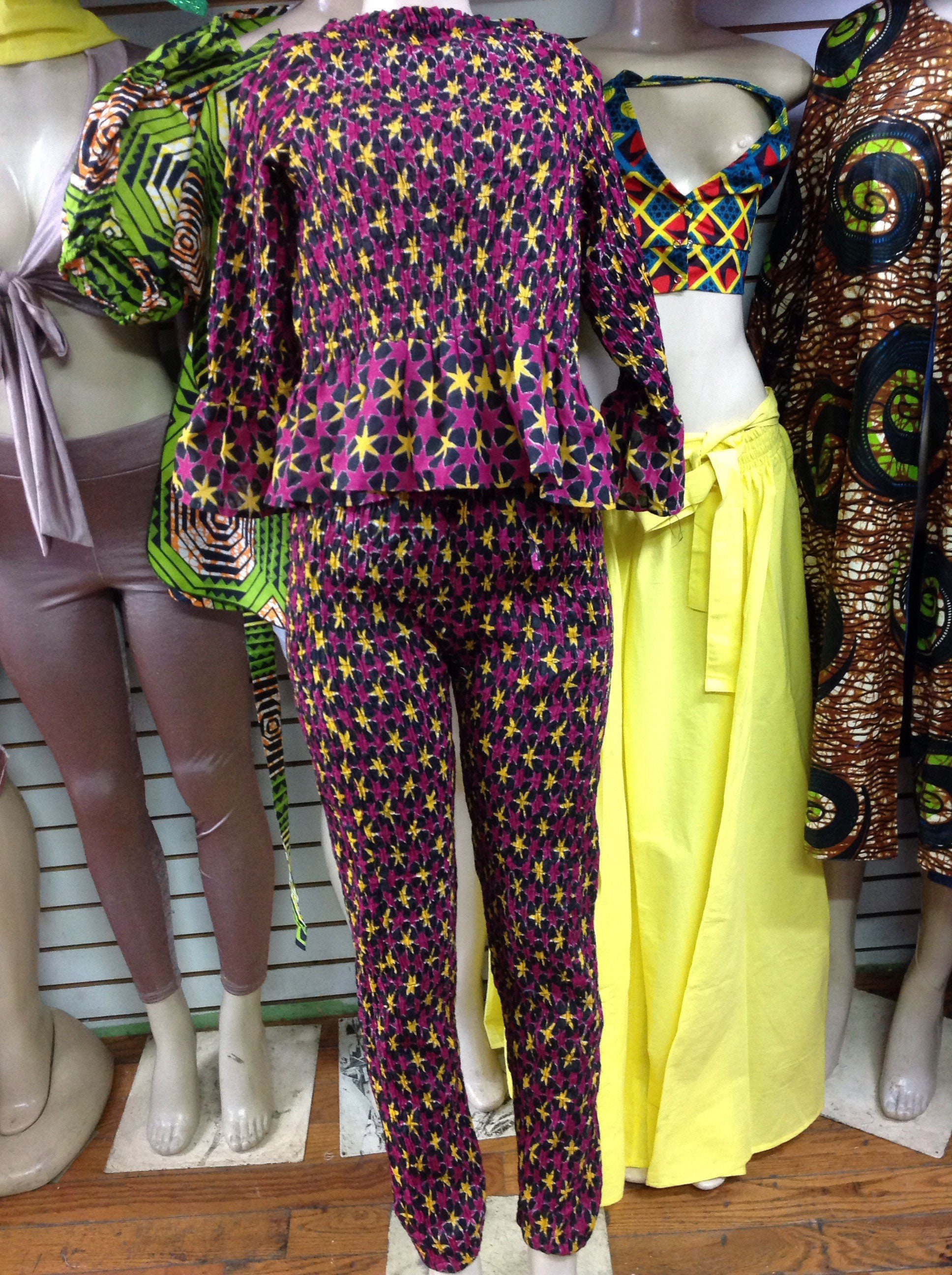 African Pant Suits for Women -  Singapore
