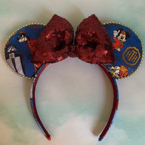 Hollywood Tower of Terror Inspired Minnie Mouse Ears