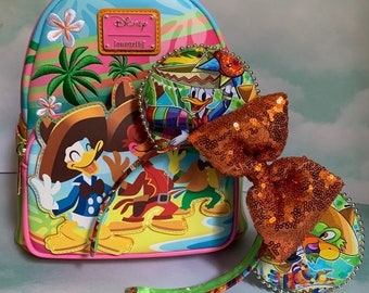 Three Caballeros Donald Duck Inspired Minnie Mouse Ears