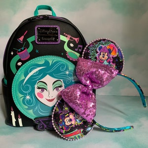 Stretching Room Portraits Haunted Mansion Inspired Minnie Mouse Ears