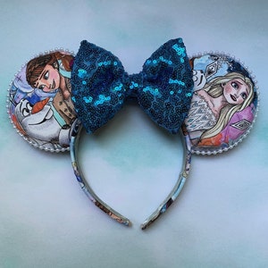 Into the Unknown Frozen Inspired Custom Minnie Ears