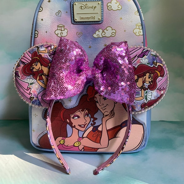Hercules Megara Meg Inspired Minnie Mouse Ears