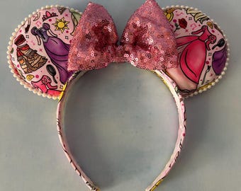 Princess Dresses Inspired Minnie Mouse Ears