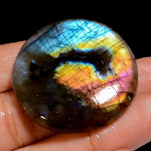 Natuurlijke multi labradoriet cabochon losse edelsteen hanger maat blauwe labradoriet edelsteen cabochon