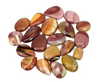 Polychrome Jasper Cabochon, Wholesale Bulk Lot Polychrome Jasper Gemstone, Natural Polychrome Jasper Cabochon Stones for Jewelry Making