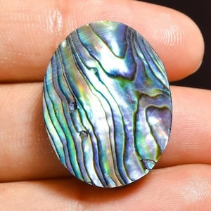 Wonderful Top Grade Quality 100% Natural Abalone Shell Oval Shape Cabochon Loose Gemstone For Making Jewelry