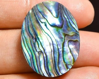 Wonderful Top Grade Quality 100% Natural Abalone Shell Oval Shape Cabochon Loose Gemstone For Making Jewelry