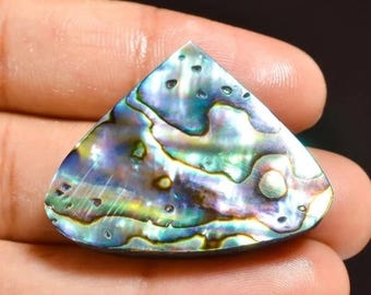 Beautiful Top Grade Quality 100% Natural Abalone Shell Mix Shape Cabochon Gemstone For Making Pendant Necklace Jewelry