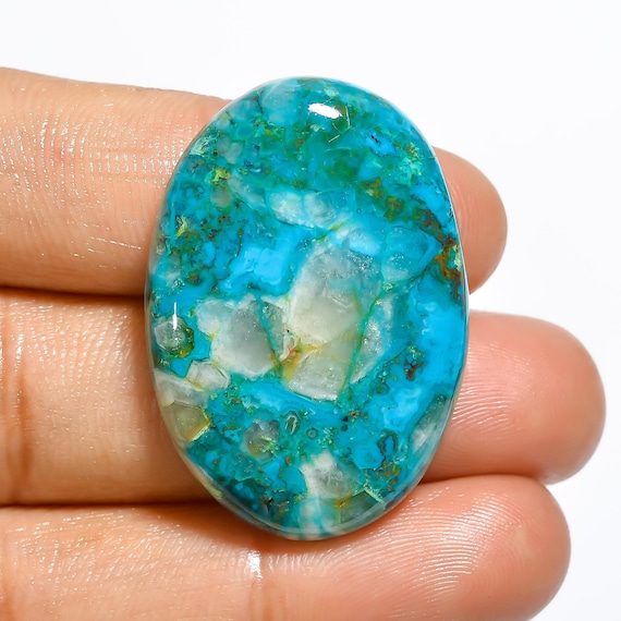 Shattuckite Large Size Cabochons Shattuckite Polished Cabochons Natural Shattuckite Loose Gemstone For Making Jewelry Black Friday Sale