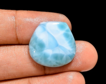 Beautiful Larimar Loose gemstone Cabochon for jewelry making