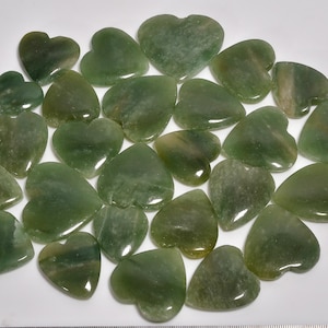 Green Aventurine Heart Natural Gemstones Green Aventurine Crystal Hearts