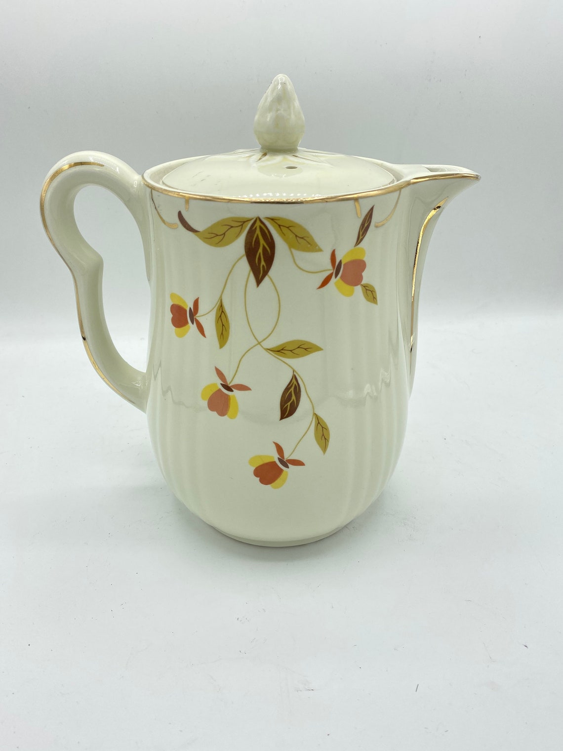 Halls Superior Quality Kitchenware Autumn Leaf Coffee/Tea Pot Etsy