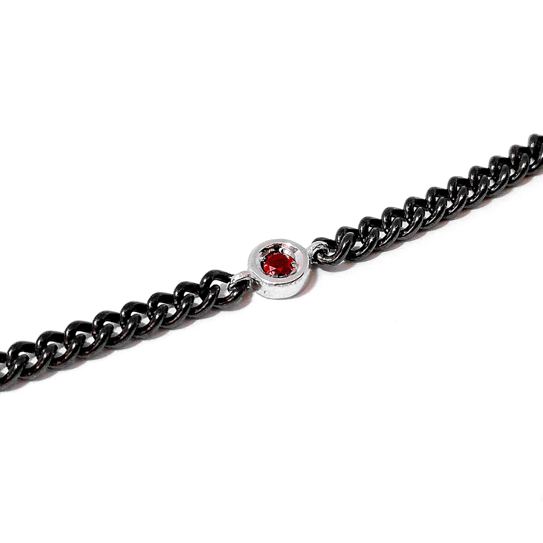 Ruby bracelet mens bracelet 18k gold Etsy