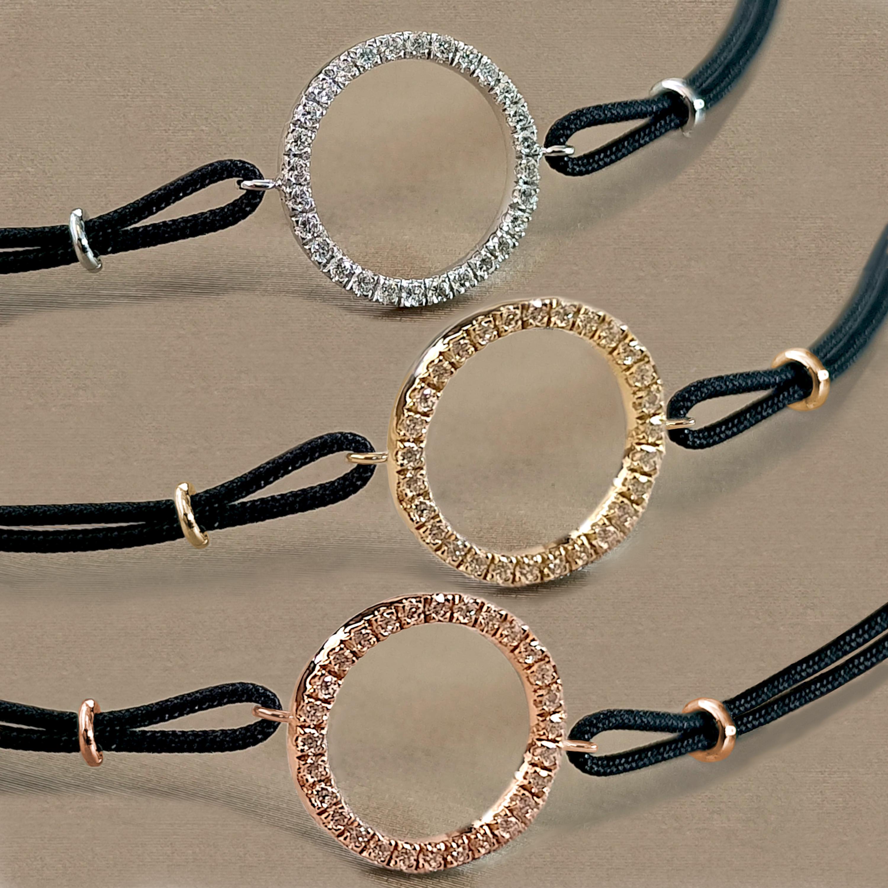 Dinny Hall Bracciale In Oro Bianco 14kt Con Diamanti