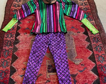 Complete Ziggy Stardust Halloween Costume Size S
