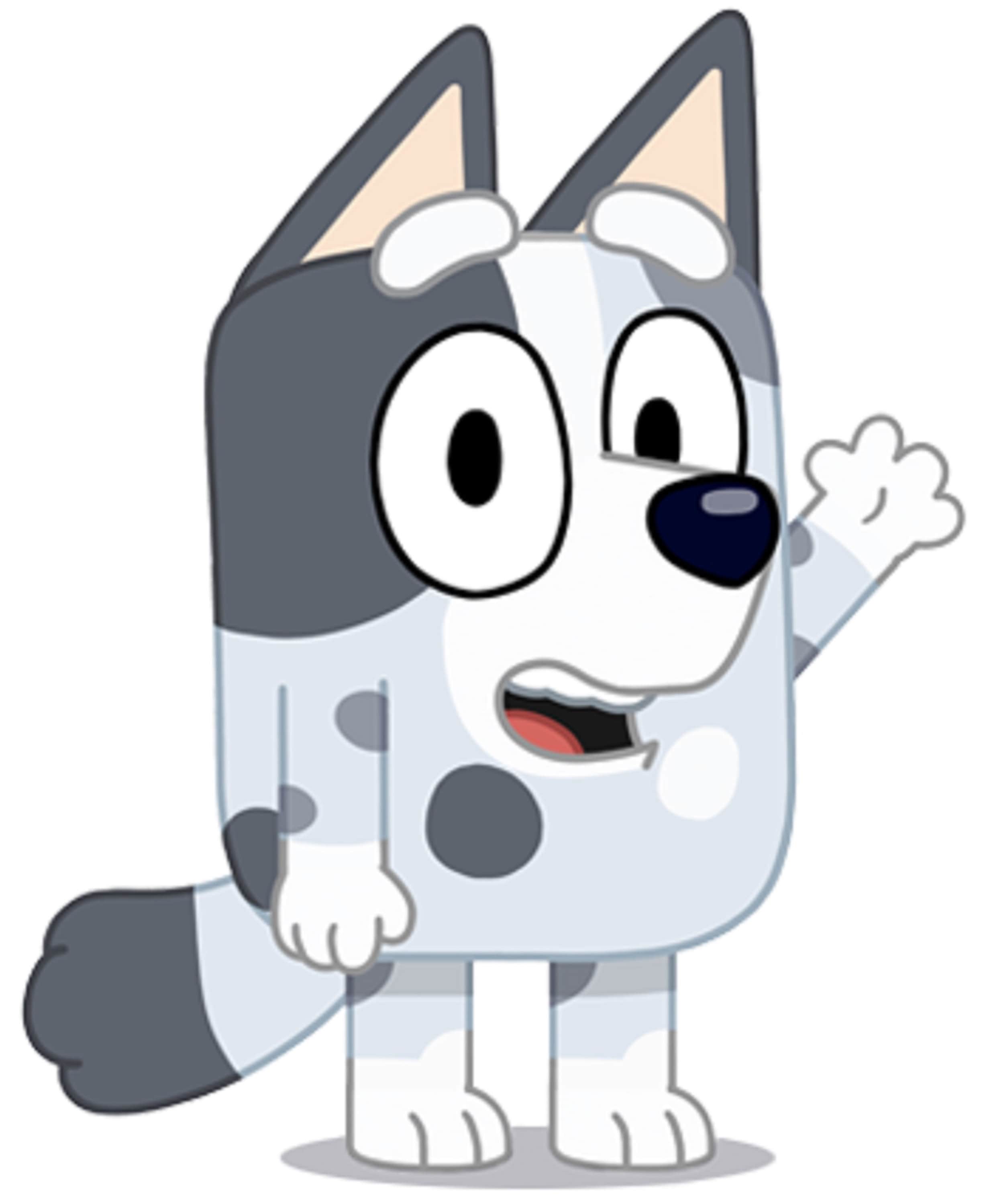 Bluey Iron on Heat Transfer Any Colour Fabric Etsy