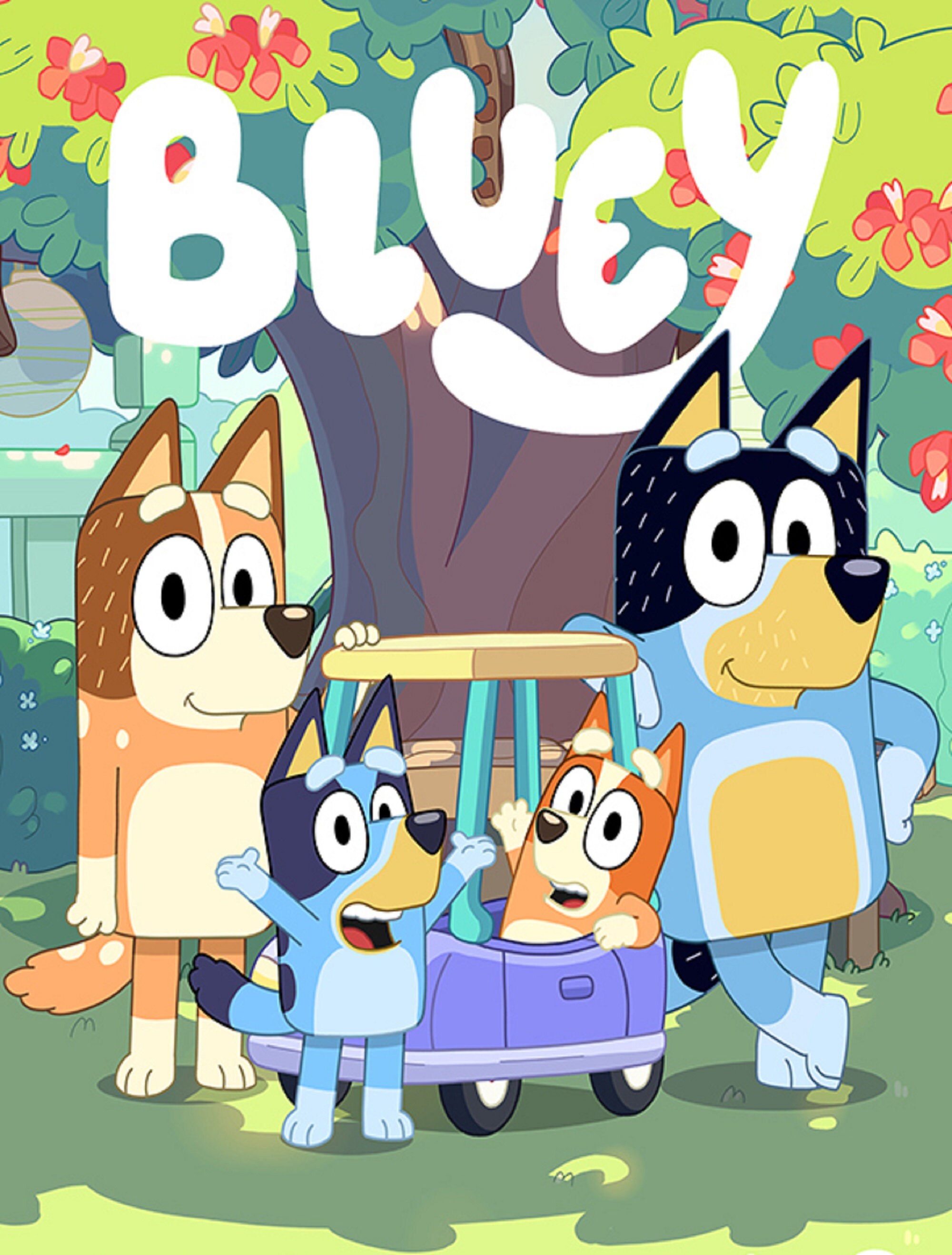 Bluey iron on heat transfer any colour fabric Etsy