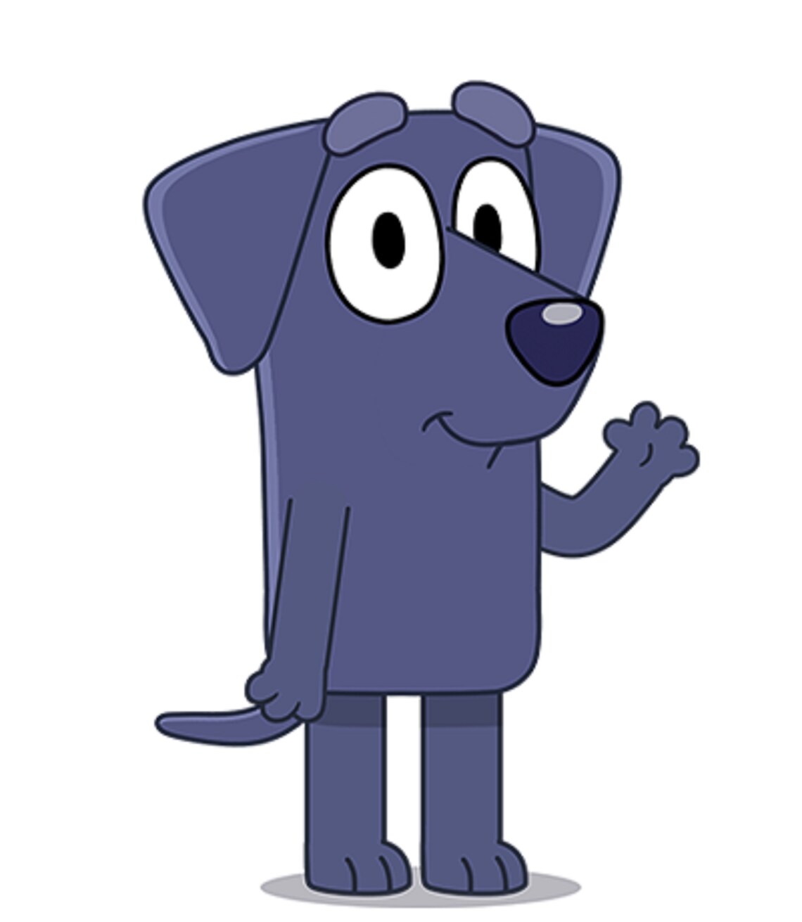 Bluey Iron on Heat Transfer Any Colour Fabric Etsy