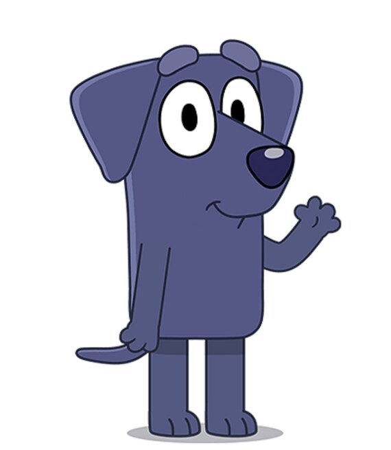 Bluey iron on heat transfer any colour fabric Etsy