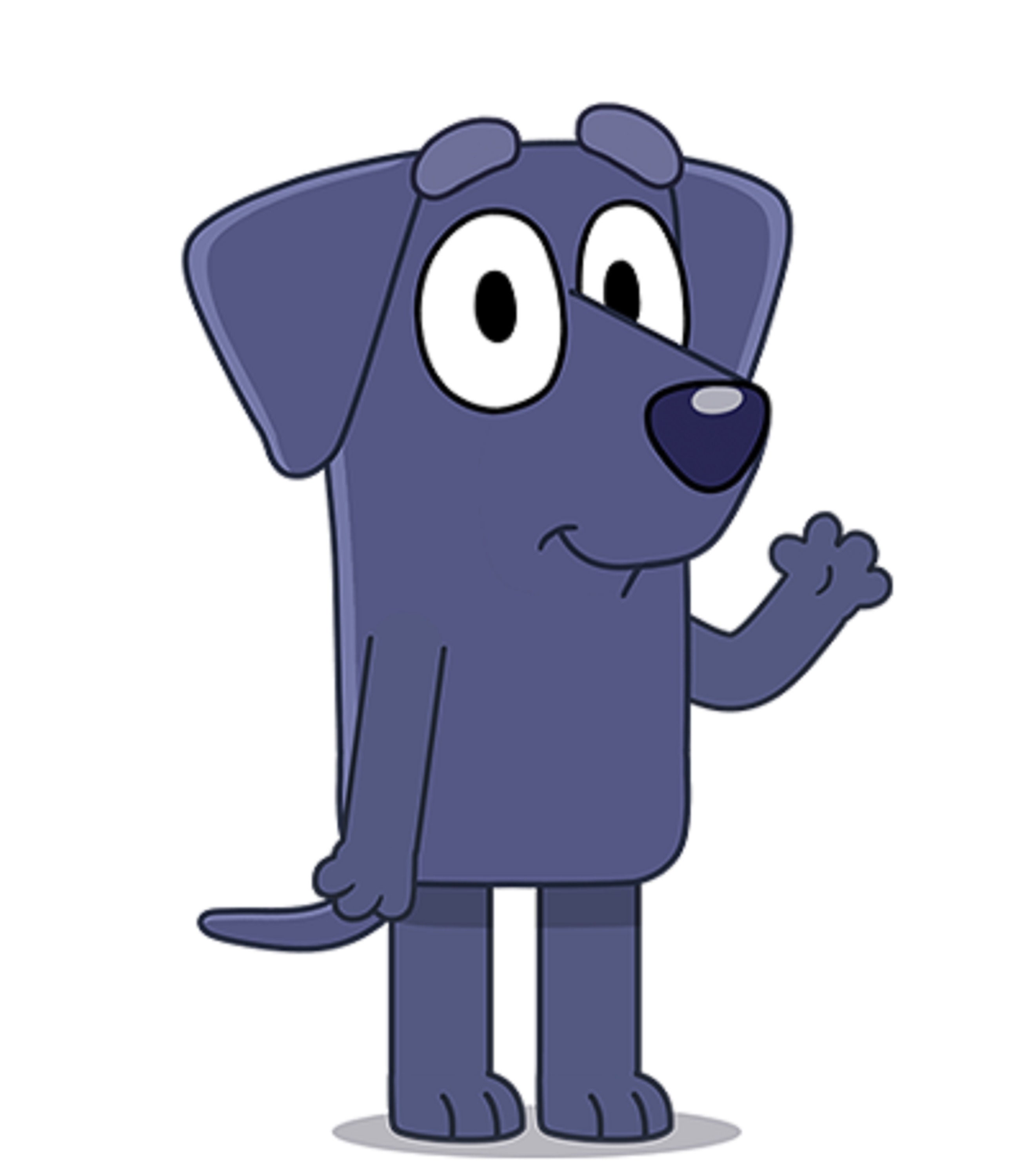 Bluey Iron on Heat Transfer Any Colour Fabric Etsy