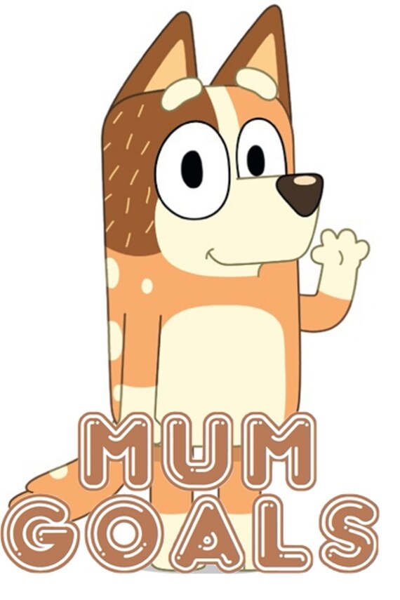 Bluey Iron on Heat Transfer Any Colour Fabric Etsy