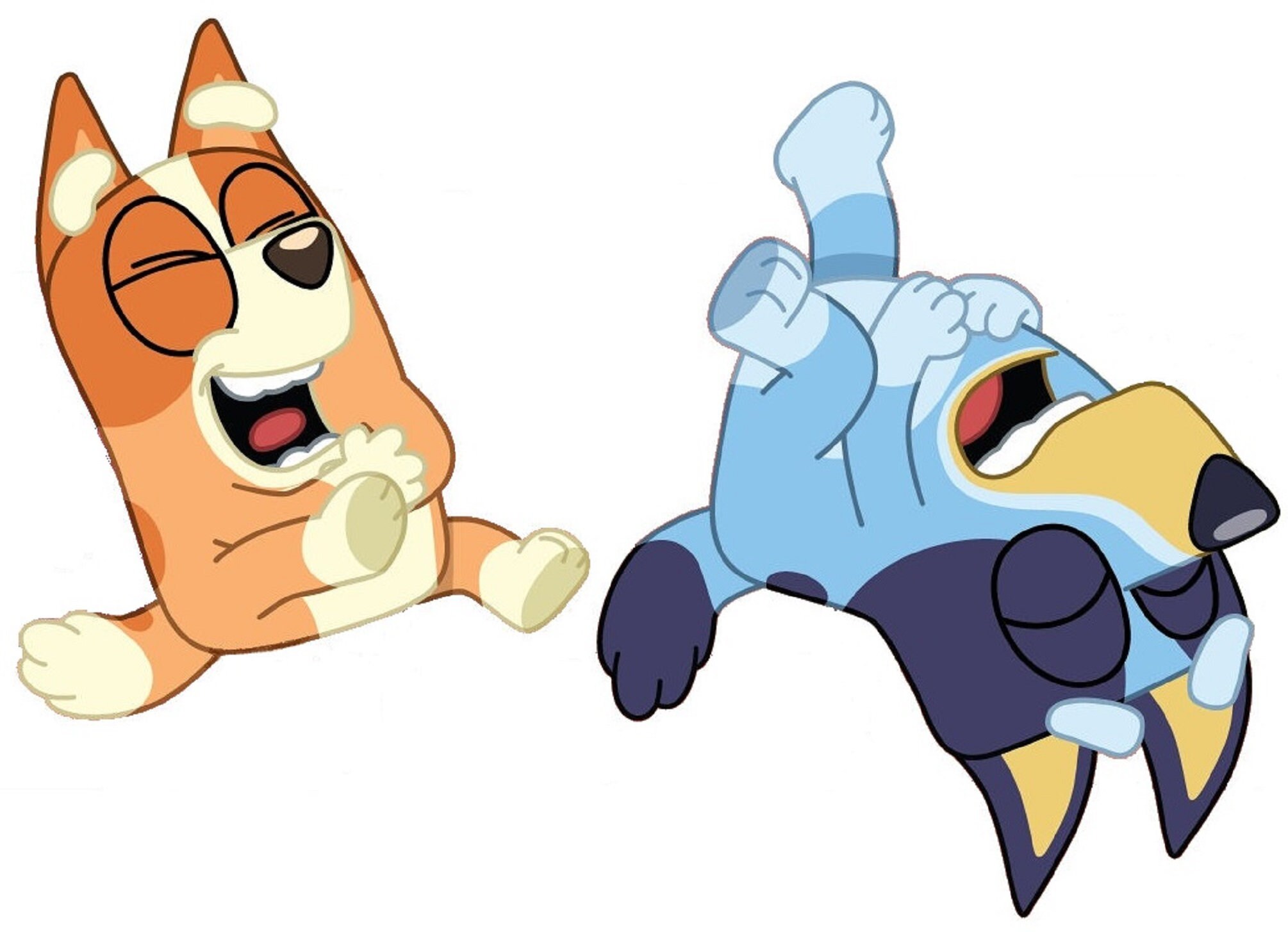 Bluey iron on heat transfer any colour fabric Etsy