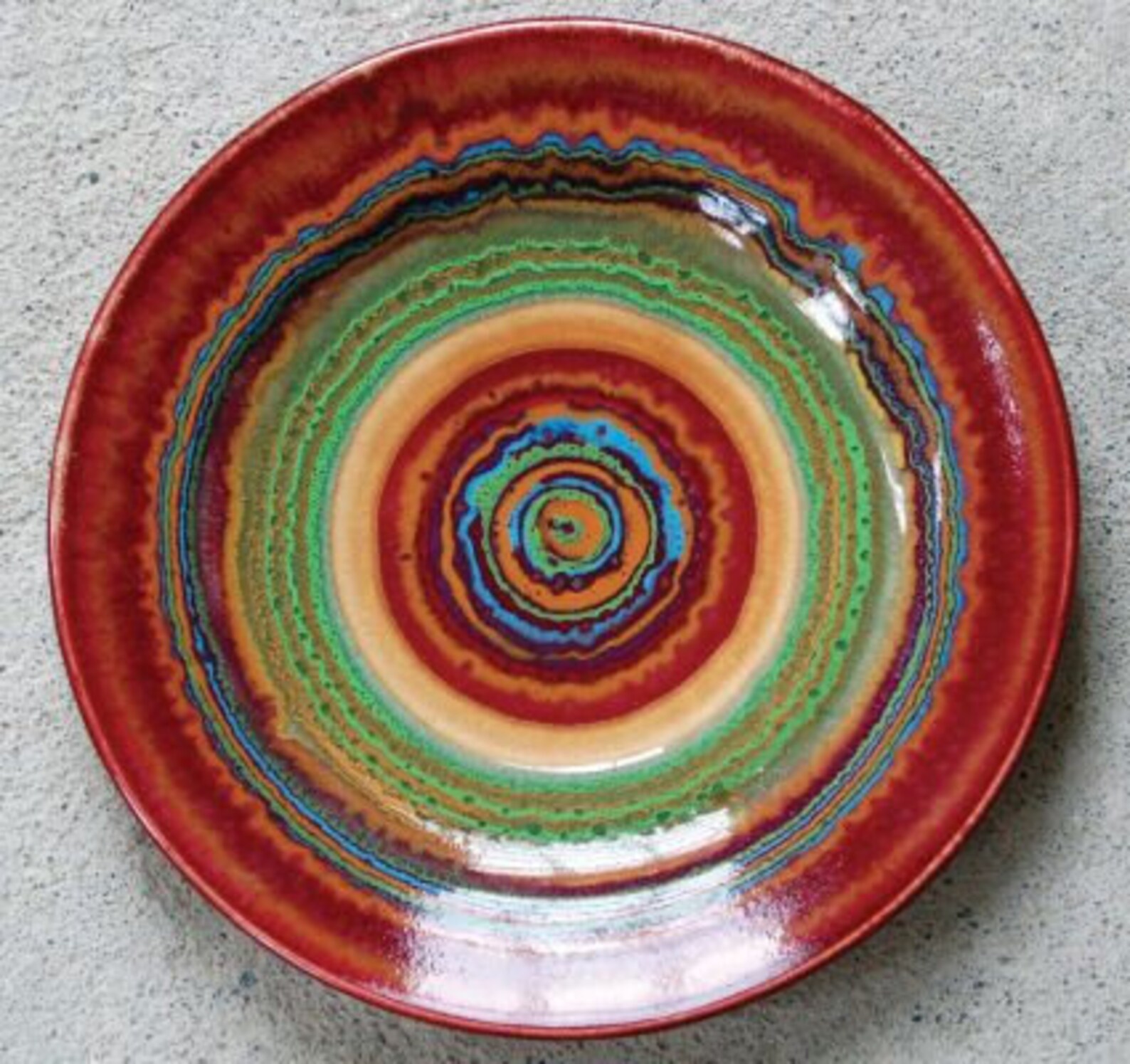 Spanish Dinnerware set glazed handmade pottery dishes Etsy