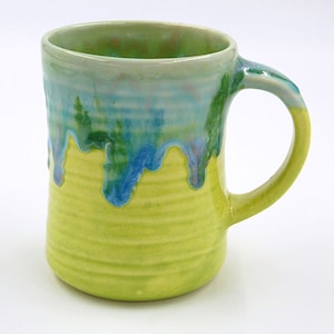 Ocean Mug | Large Handmade Stoneware Coffee Mugs | Lasser Ceramics