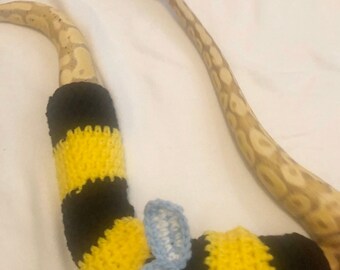 Bee Snake sweater | halloween costume | crocheted snake sweater | crocheted sweater
