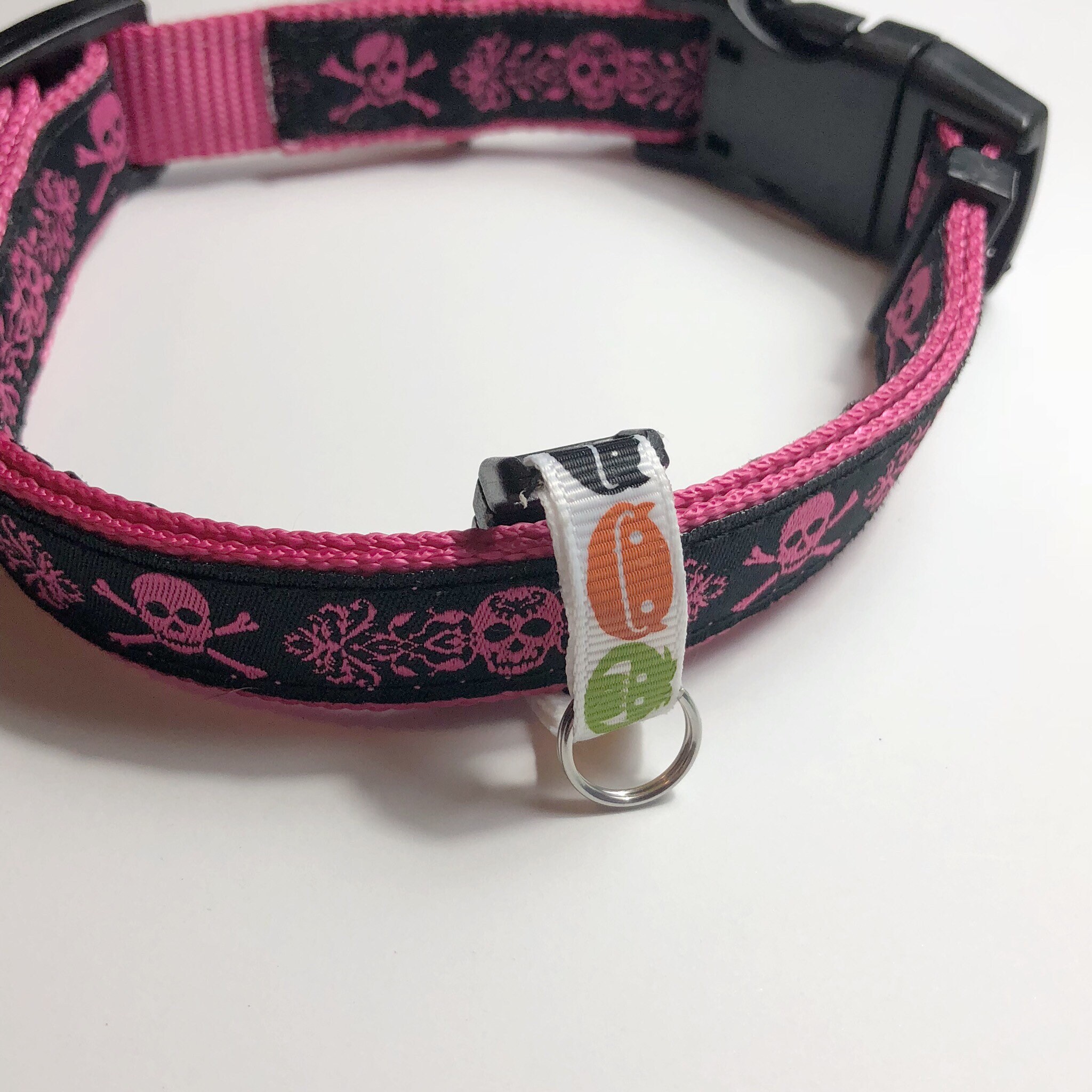 Pet ID Holder Collar Id Holder Dog Tag Holder Snap on Etsy