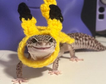 Gehaakte cape gekkokostuum | Dierenkleding met tekenfilmthema