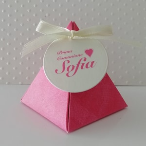 10 Personalized Boxes Of Birth Baptism First Communion Cresima